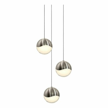 SONNEMAN 3-Light Round Large LED Pendan 2914.13-LRG